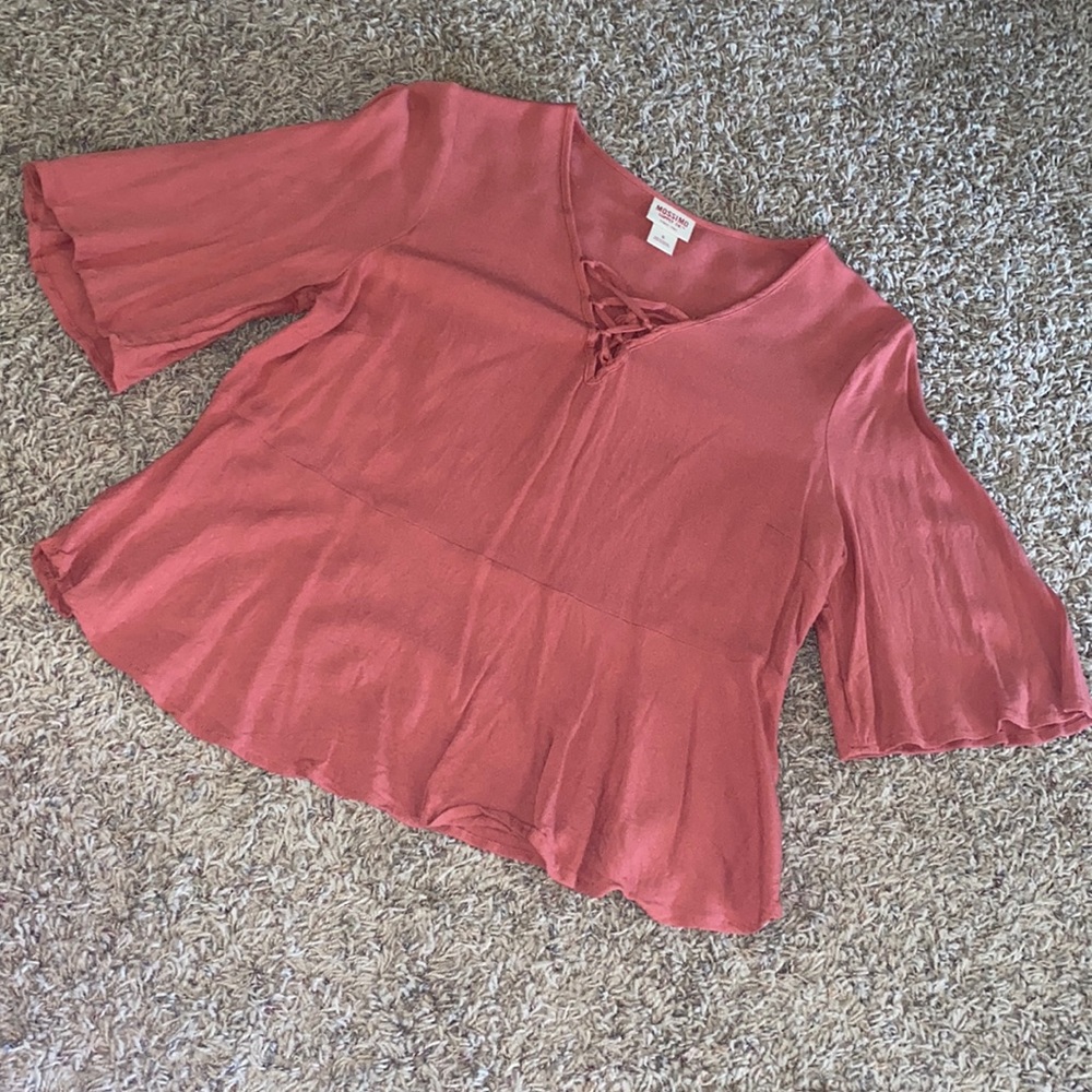 Mauve shirt size small